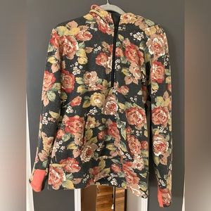 Ampersand ave single hood with half zip